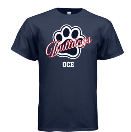Youth OCE Gym T-Shirt - Mandatory for all Elementary & Pre-K Students / Unisex