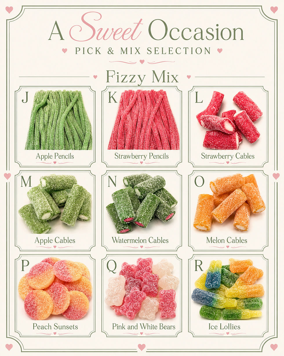 Thumbnail: Fizzy Pick and Mix - Personalised Sweets 
