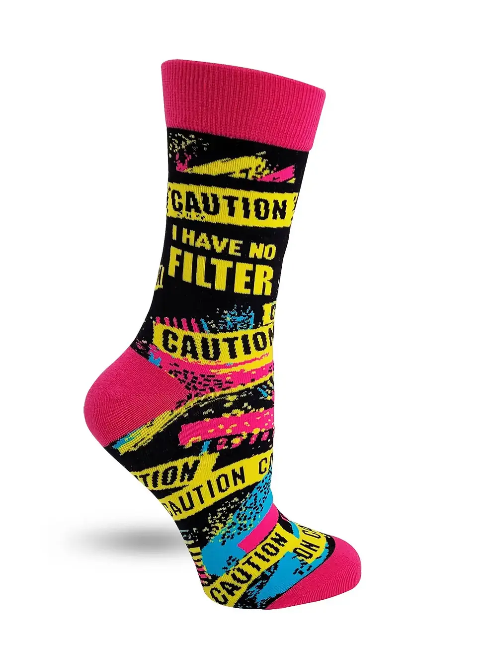 Thumbnail: Caution I Have No Filter Women's Crew Socks