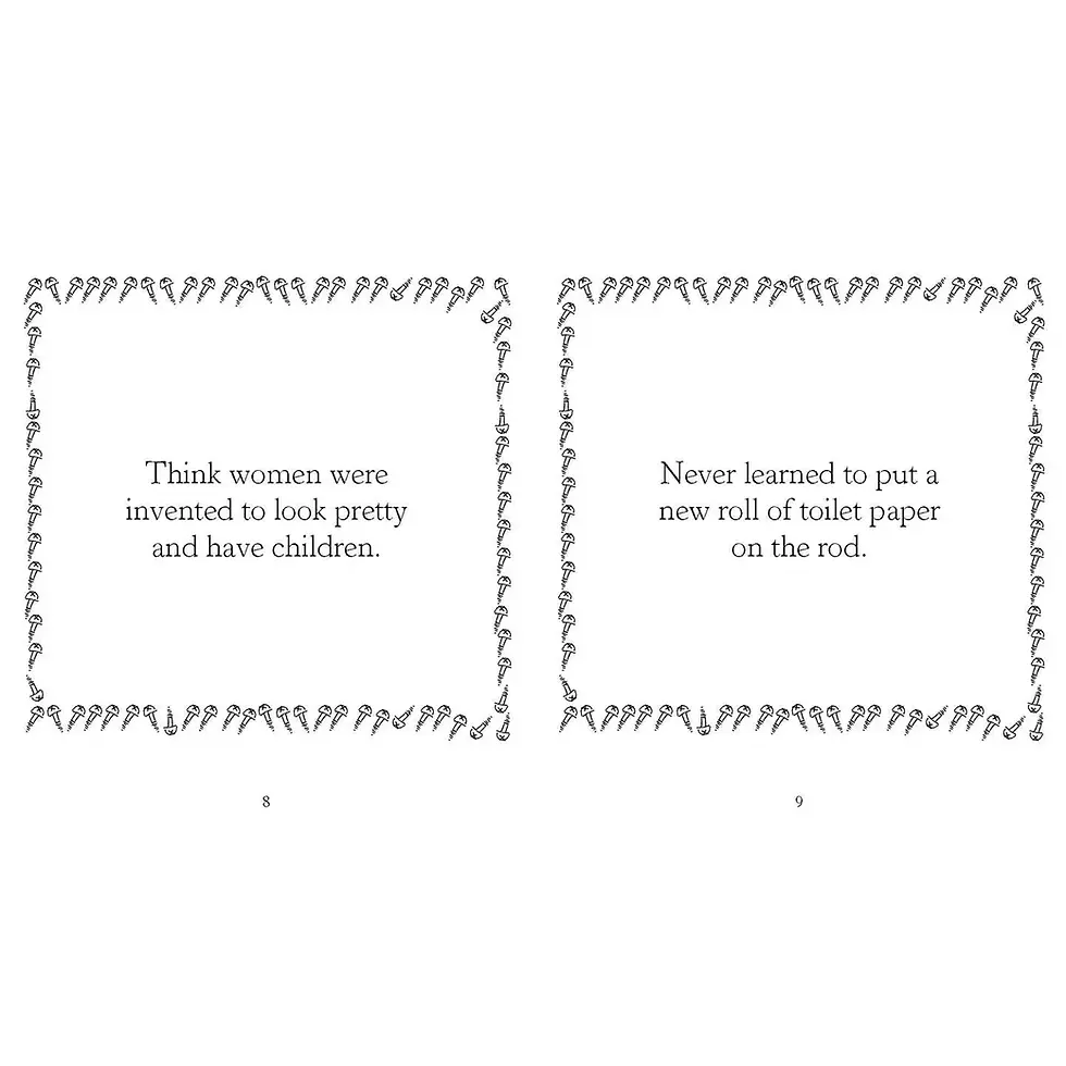 Thumbnail: inside pages of book "how not to become a crotchety old man"