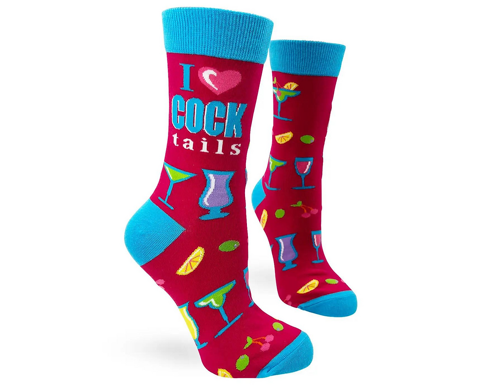 Thumbnail: I ❤️ COCKtails Socks