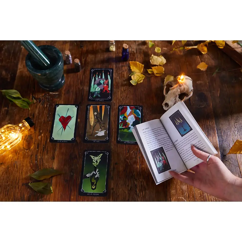 Thumbnail: The Nightmare Before Christmas Tarot Deck and Guidebook