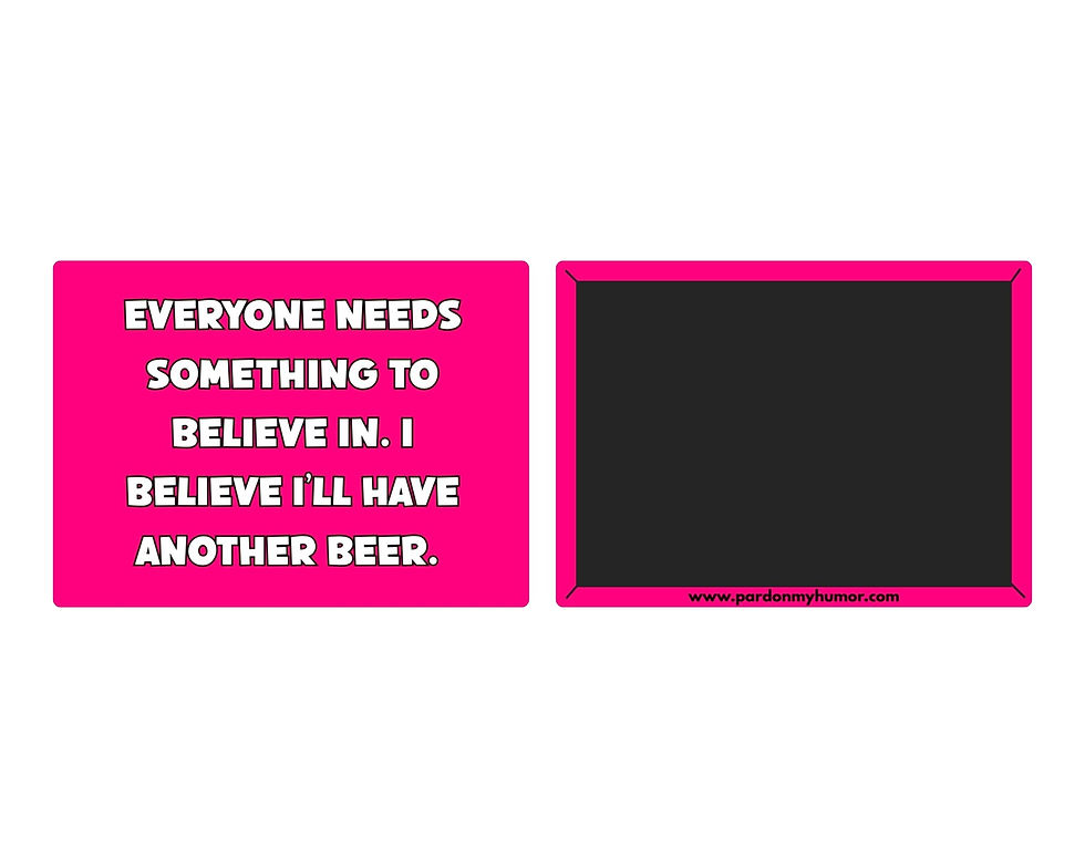 Thumbnail: Magnet - Everyone needs something to believe in.