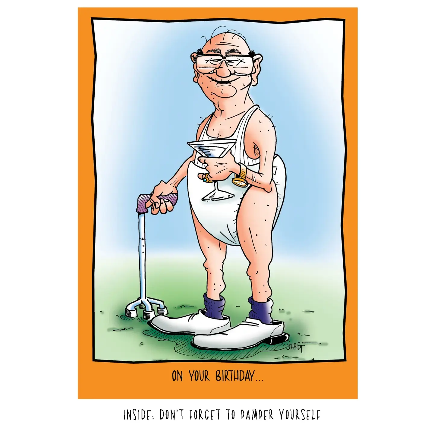 Pamper Yourself Greeting Card