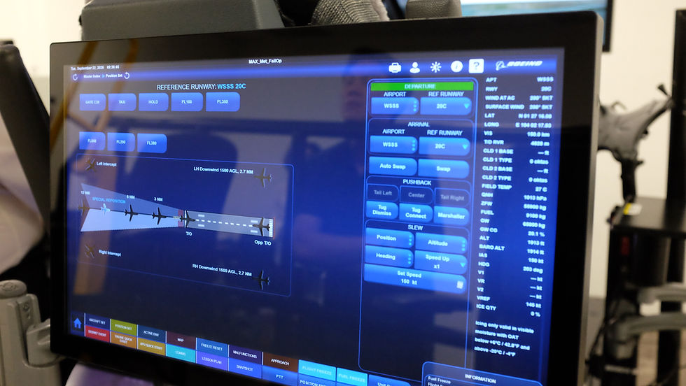 FTD instructor panel. Credit: YourSafetyPilot.