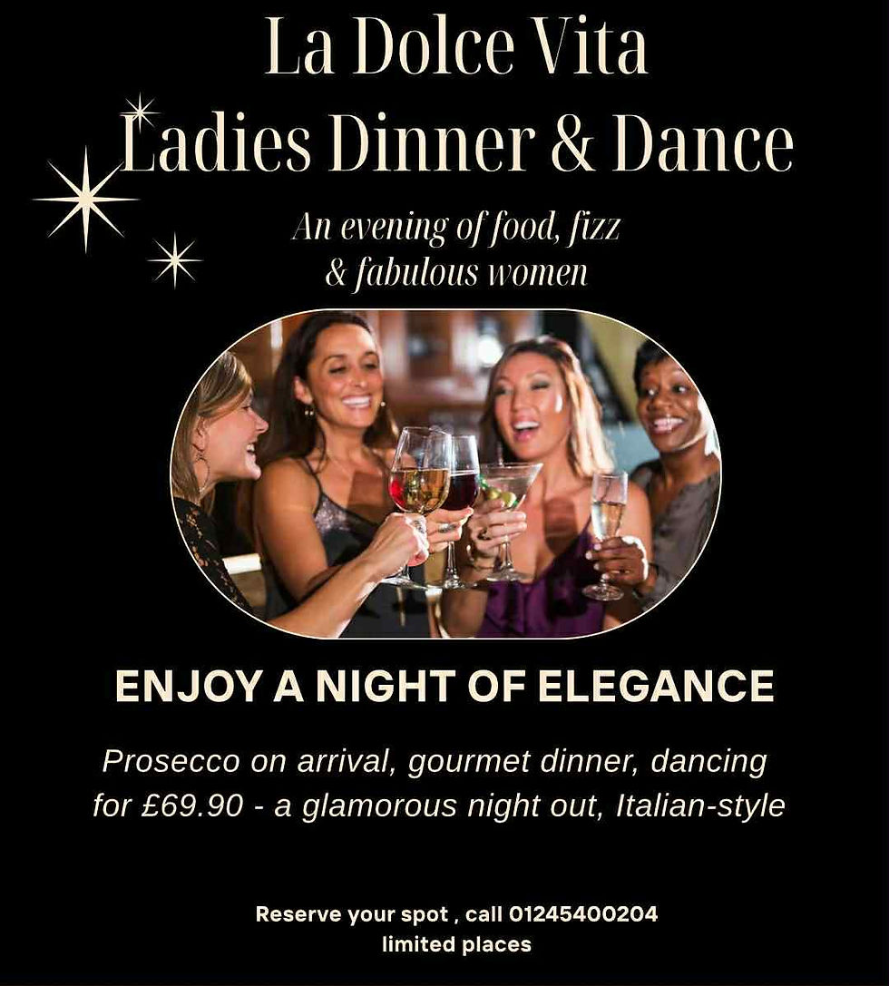 La Dolce Vita - Ladies Dinner & Dance