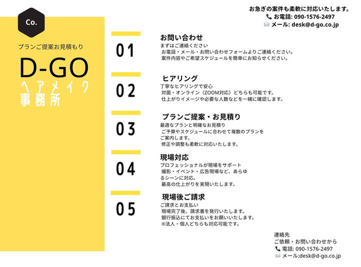 黄色 シンプルなプロセス フローチャート.jpg