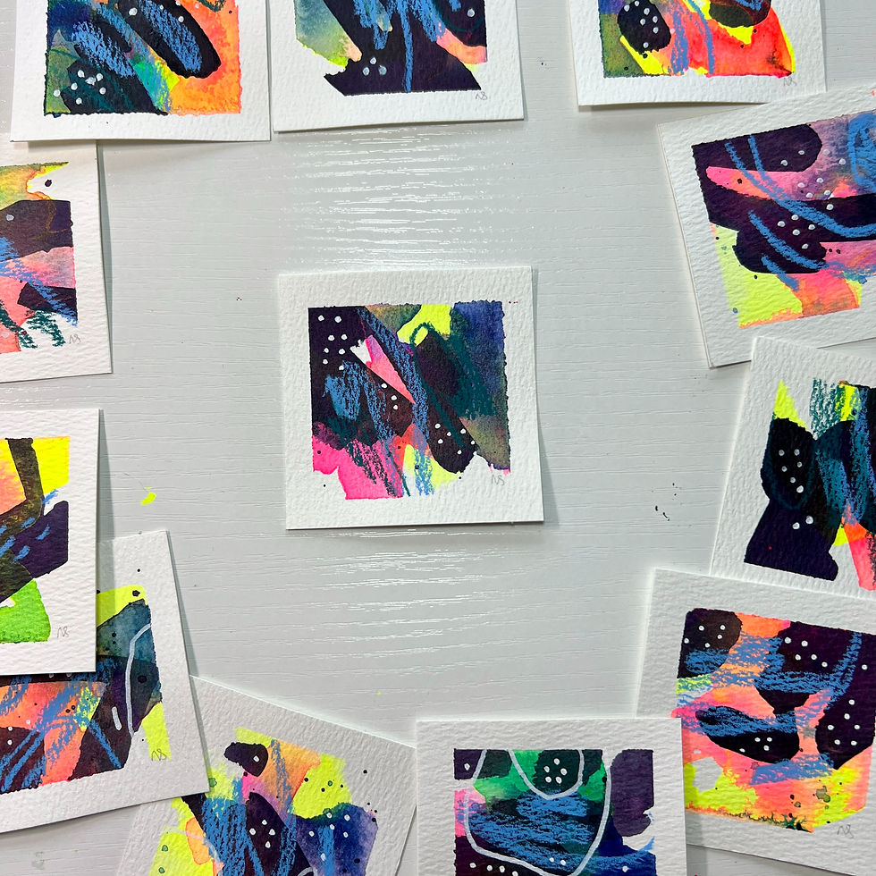 Thumbnail: Itty Bitty Originals - Abstract Series 2