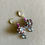 Thumbnail: "Laci" - Topaz and Amethyst earrings.
