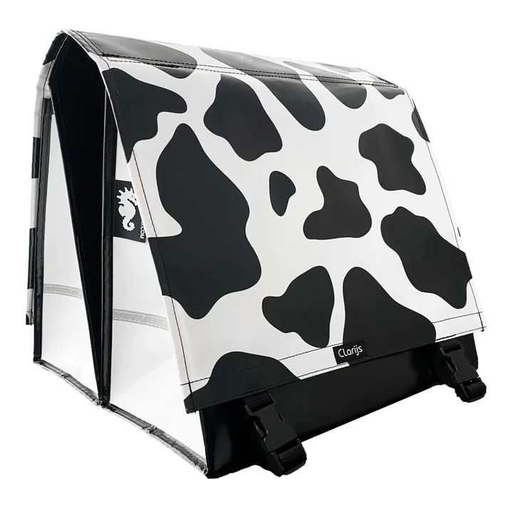Clarijs Double Bicycle Bags With Print Pannier Bags clarijs-double-bicycle-bags-with-print-pannier-bags