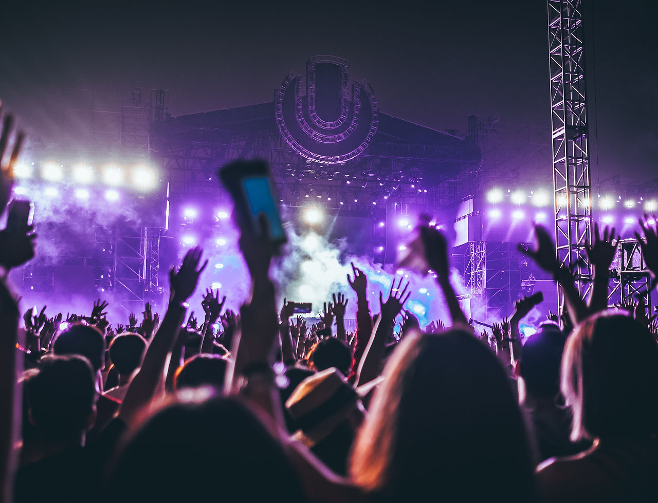 Multitud de conciertos