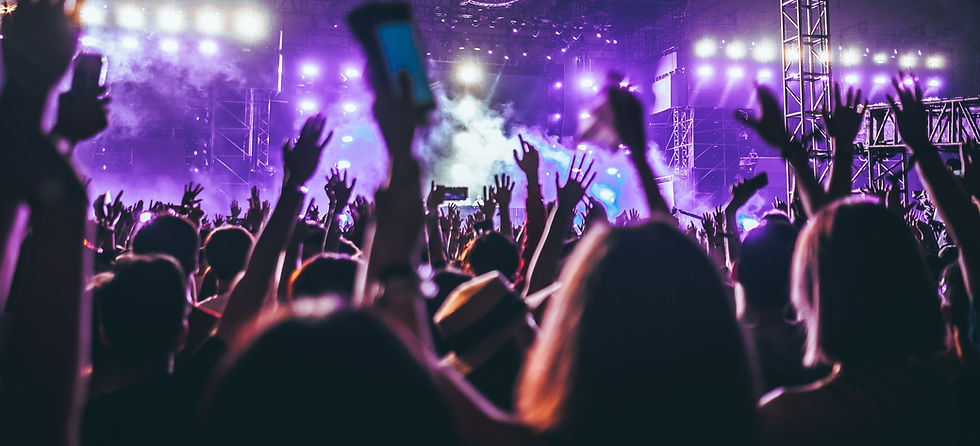 Multitud de conciertos