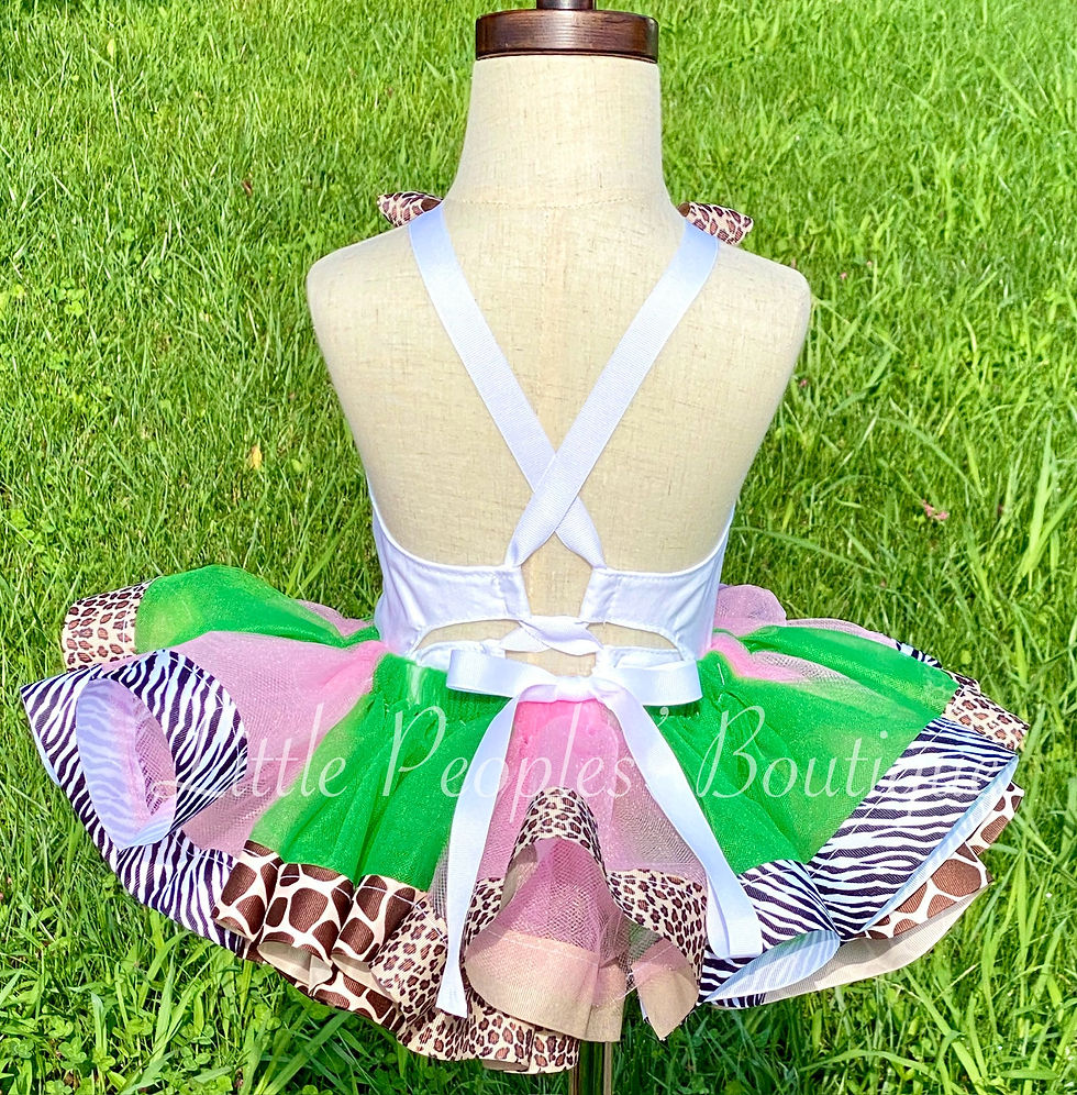Thumbnail: LUXE HALTER TUTU SET