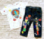 Thumbnail: Colorful Denim Jeans Outfit (bucket hat not included)