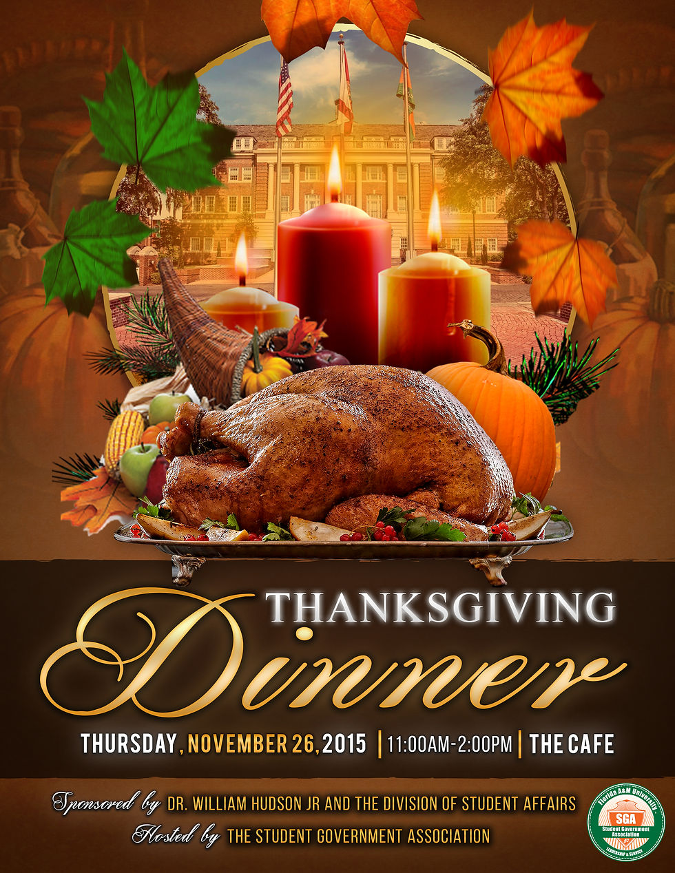 Thanksgiving Dinner Flyer