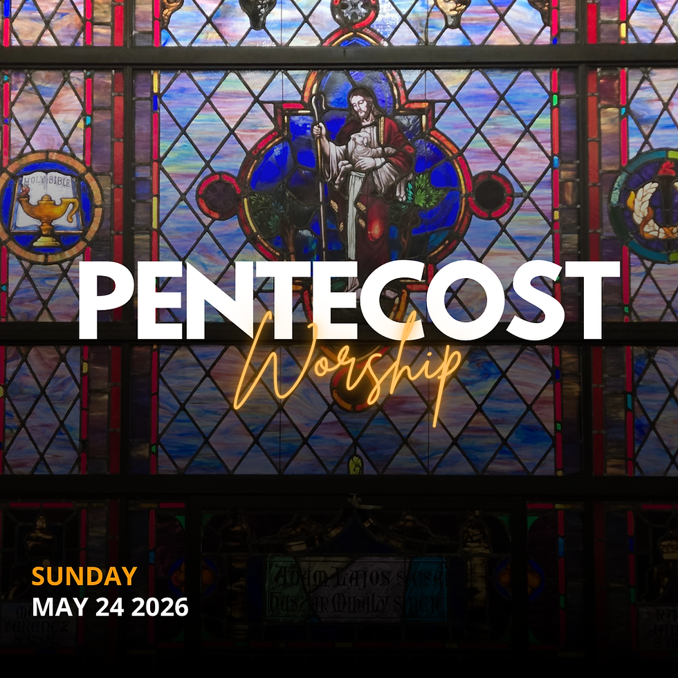Pentecost Sunday with Holy Communion