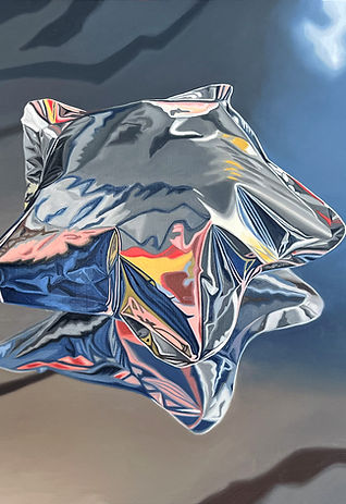 Cannings, Shannon, The Great Experiment, Oil on Panel, 24in sq, 2025 (1).jpg