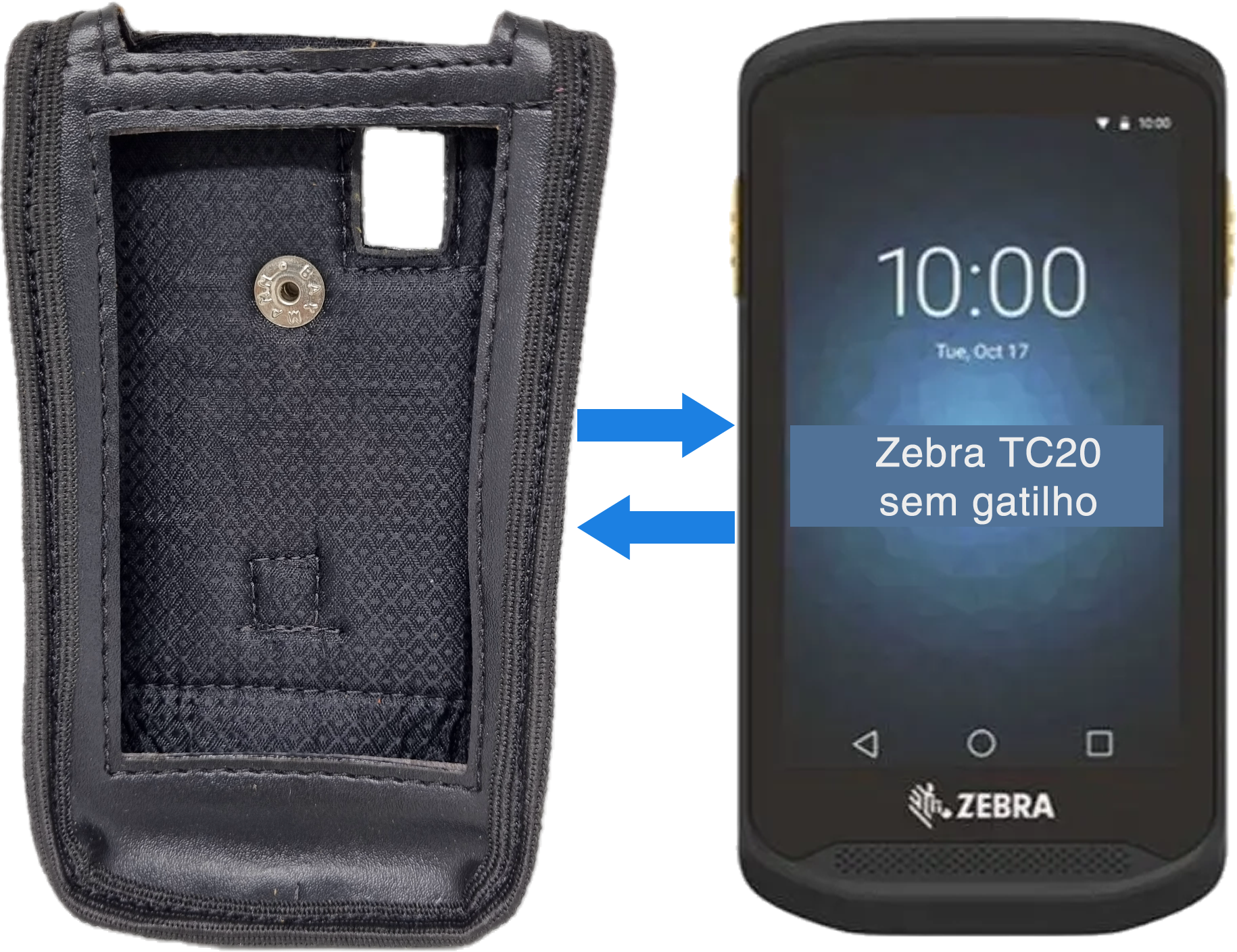 Capa para Coletor de Dados TC20 - CAPA-TC20