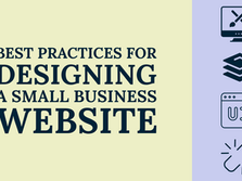 Best practices for designing a small business website