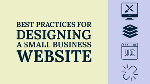 Best practices for designing a small business website