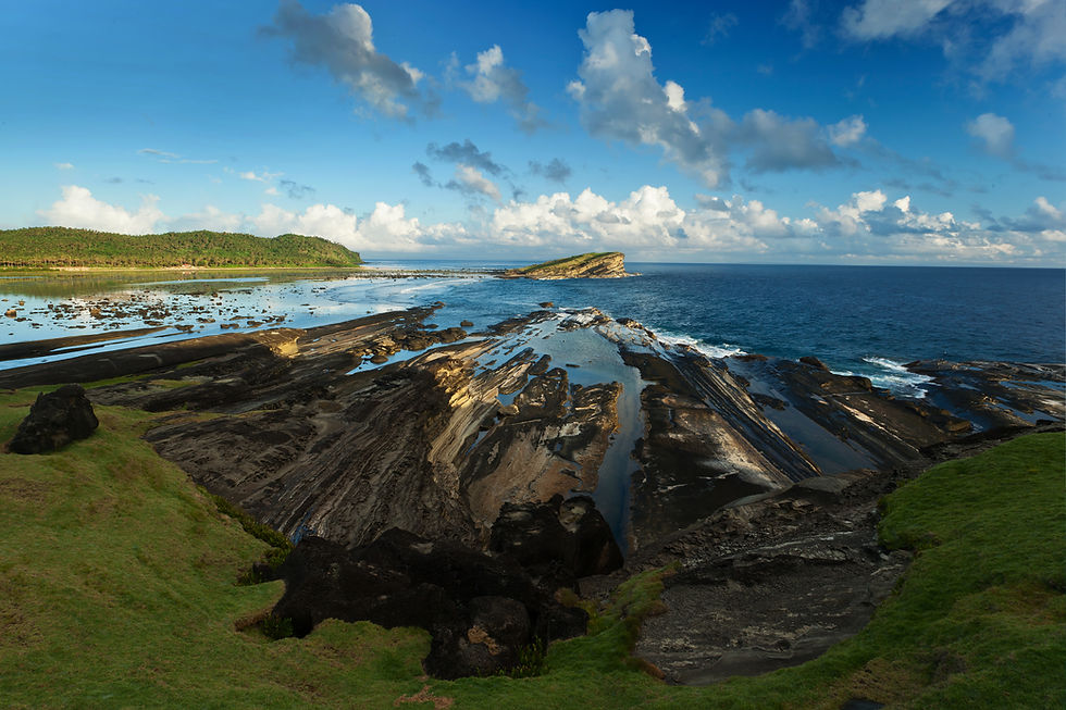 The Edge of the Pacific, Biri Island, Northern Samar. PAGCOR 1st Landscape - Finalist