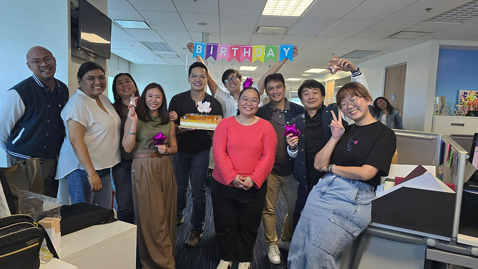 Celebrating birthdays with our team will always be special and memorable! That means we also get to eat cake!