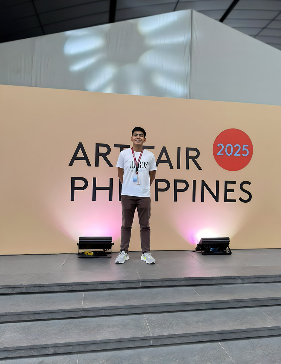My first event with Globe at Art Fair in Ayala