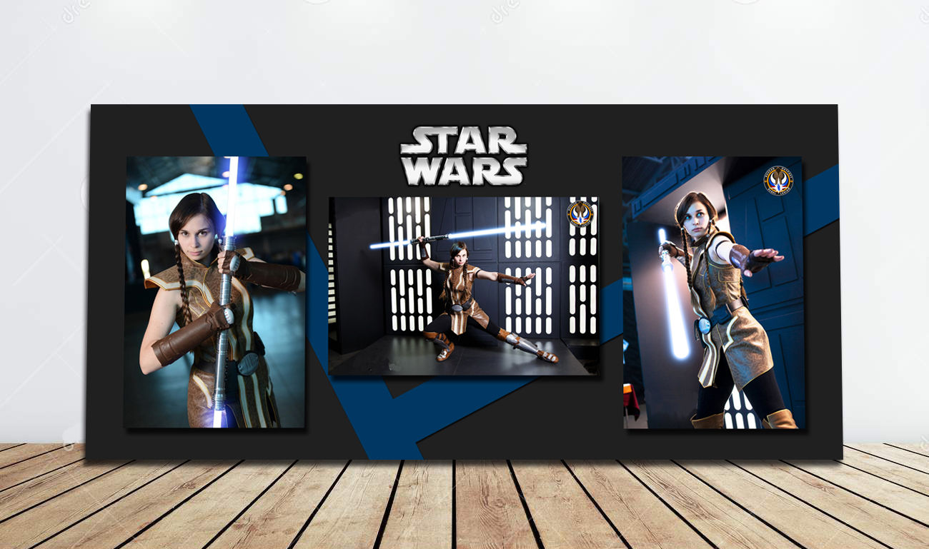Montaje Cosplay Star Wars