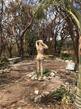 Our lady was still standing!