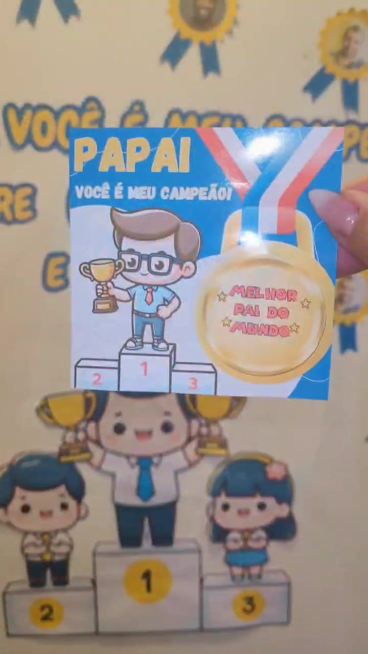 Miniatura: Painel  Papai Você é meu Campeão