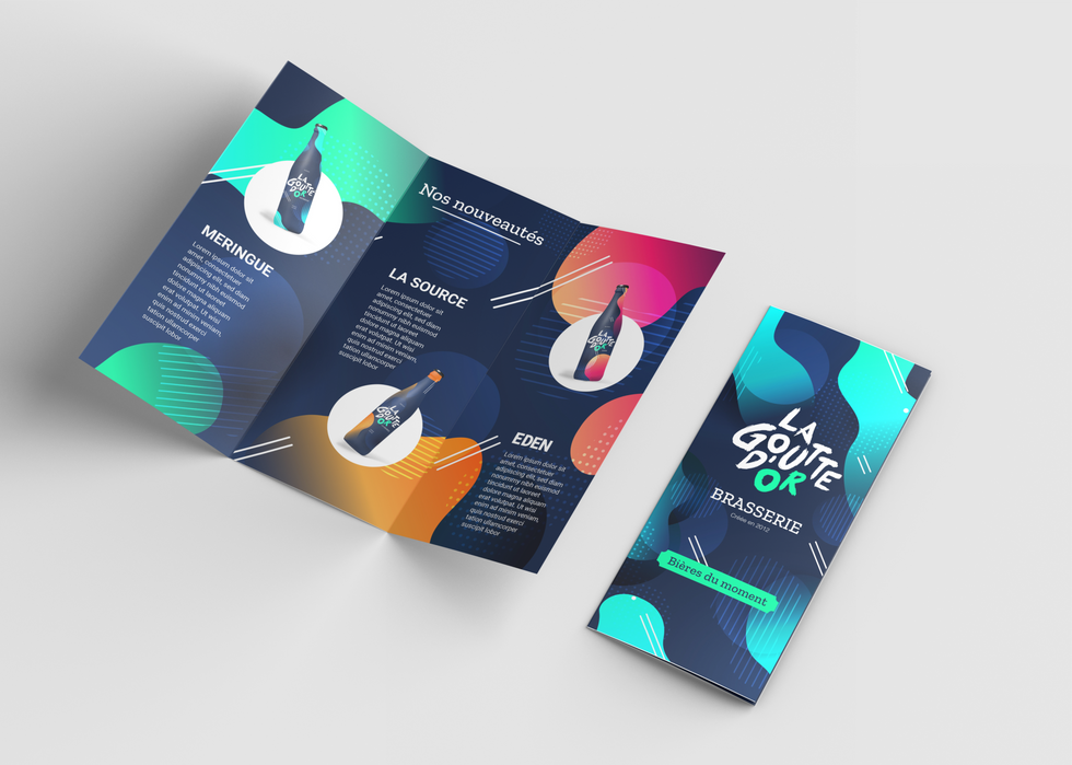 LA GOUTTE D'OR : LA CARTE