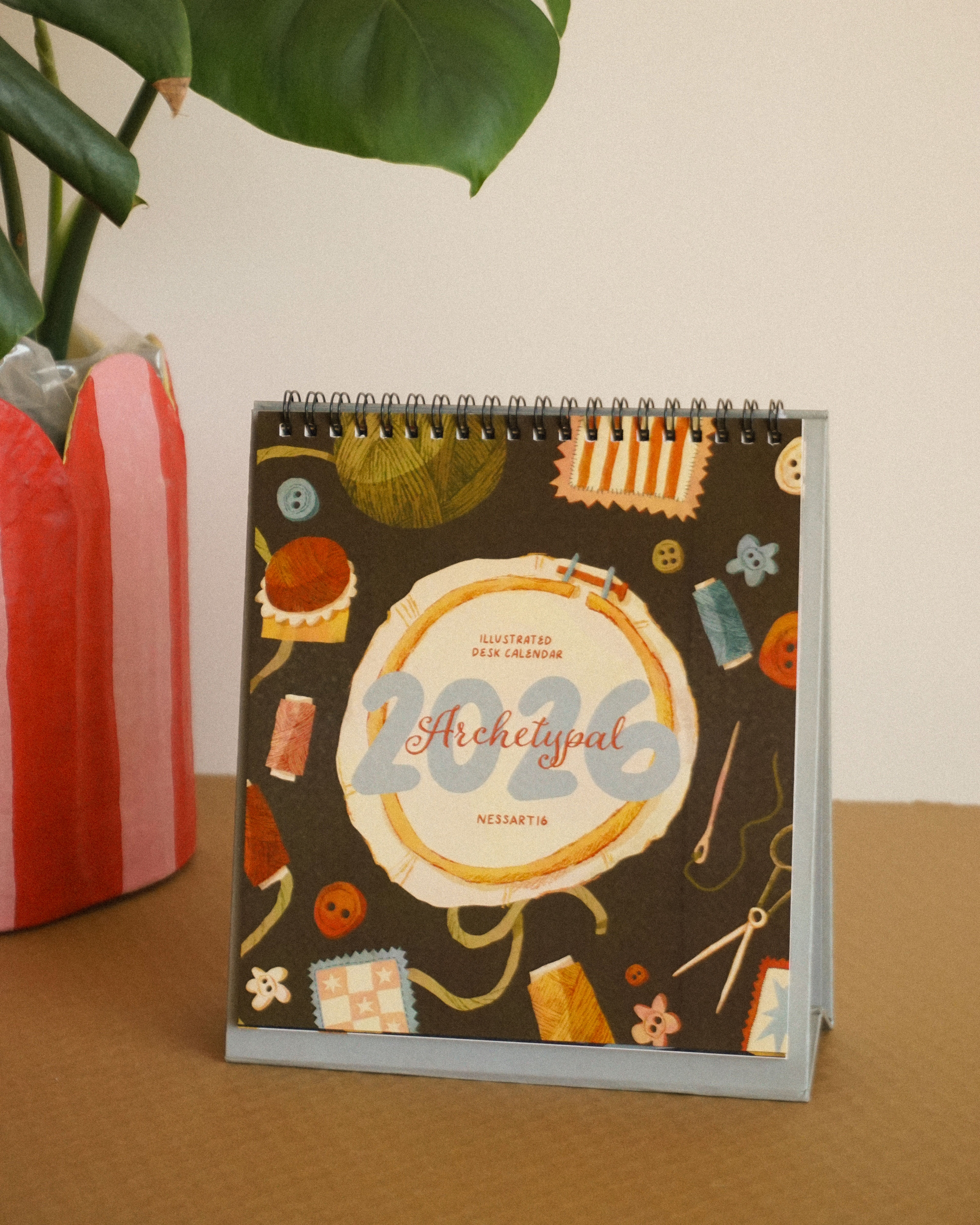 DESK CALENDAR - ARCHETYPAL 2026