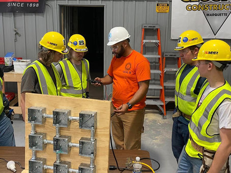 High School Students Get Hands-On Experience at Building Trades Summer Camp