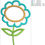 Thumbnail: Flower Appliqué. Machine Embroidery Applique Design. Digital Download