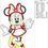 Thumbnail: Minnie Mouse Appliqué. Mickey Mouse. Machine Embroidery Applique Design.