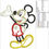 Thumbnail: Mickey Mouse Appliqué. Mickey Mouse. Machine Embroidery Applique Design