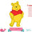 Thumbnail: Winnie-The-Pooh Appliqué. Winnie-The-Pooh. Machine Embroidery Applique Design