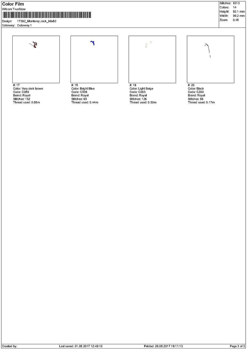 Thumbnail: Monterey Jack Appliqué. Chip And Dale. Machine Embroidery Applique Design