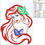 Thumbnail: Ariel Appliqué. The Little Mermaid. Machine Embroidery Applique Design.