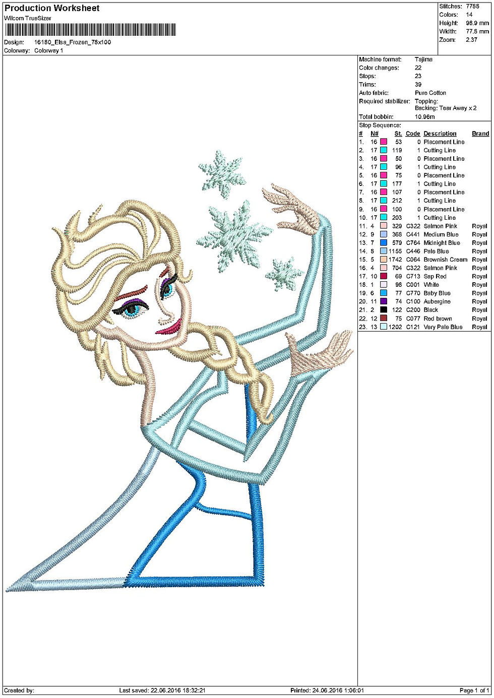 Thumbnail: Elsa Appliqué. Frozen. Machine Embroidery Applique Design. Digital Download