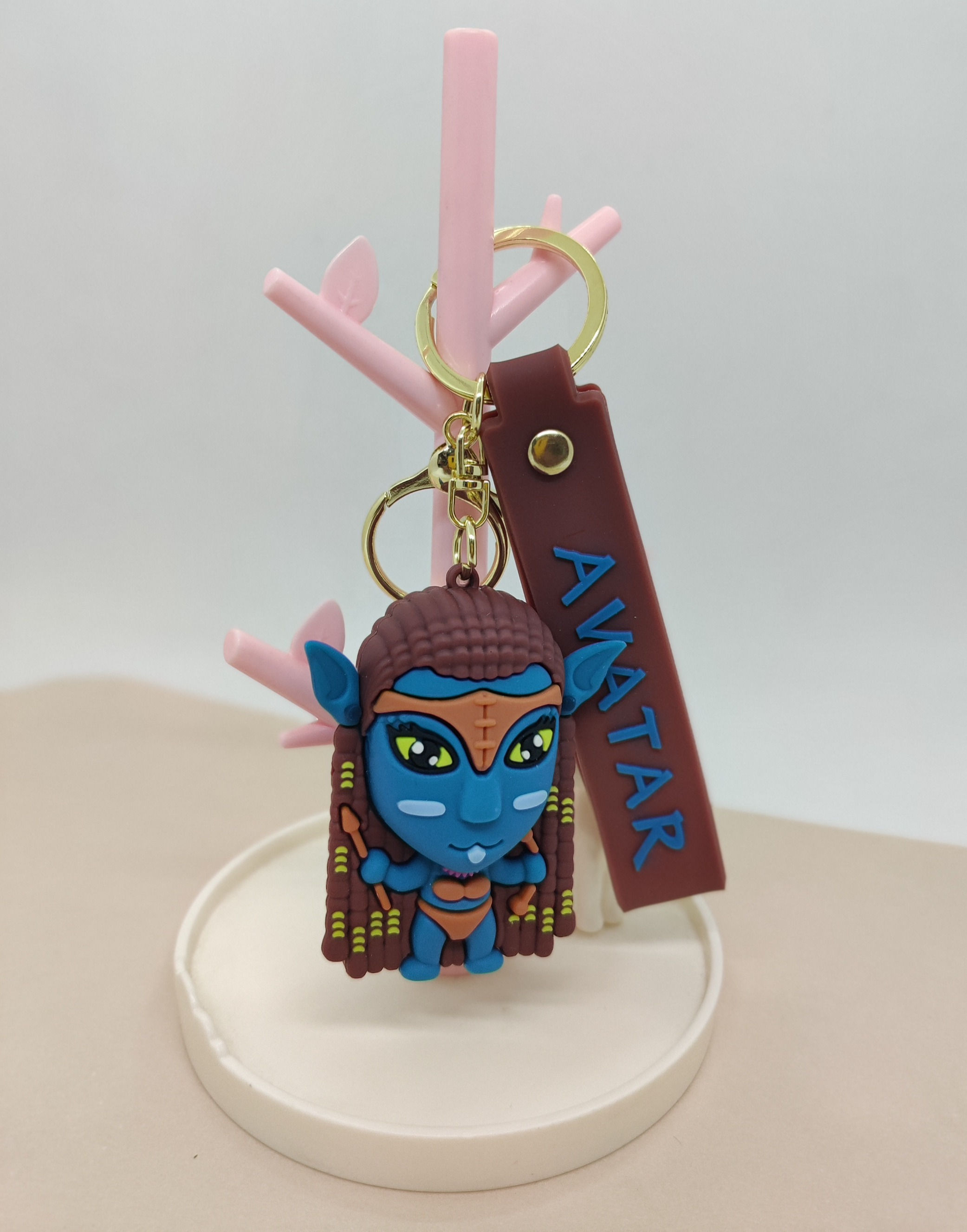 GIRL AVATAR KEYCHAIN