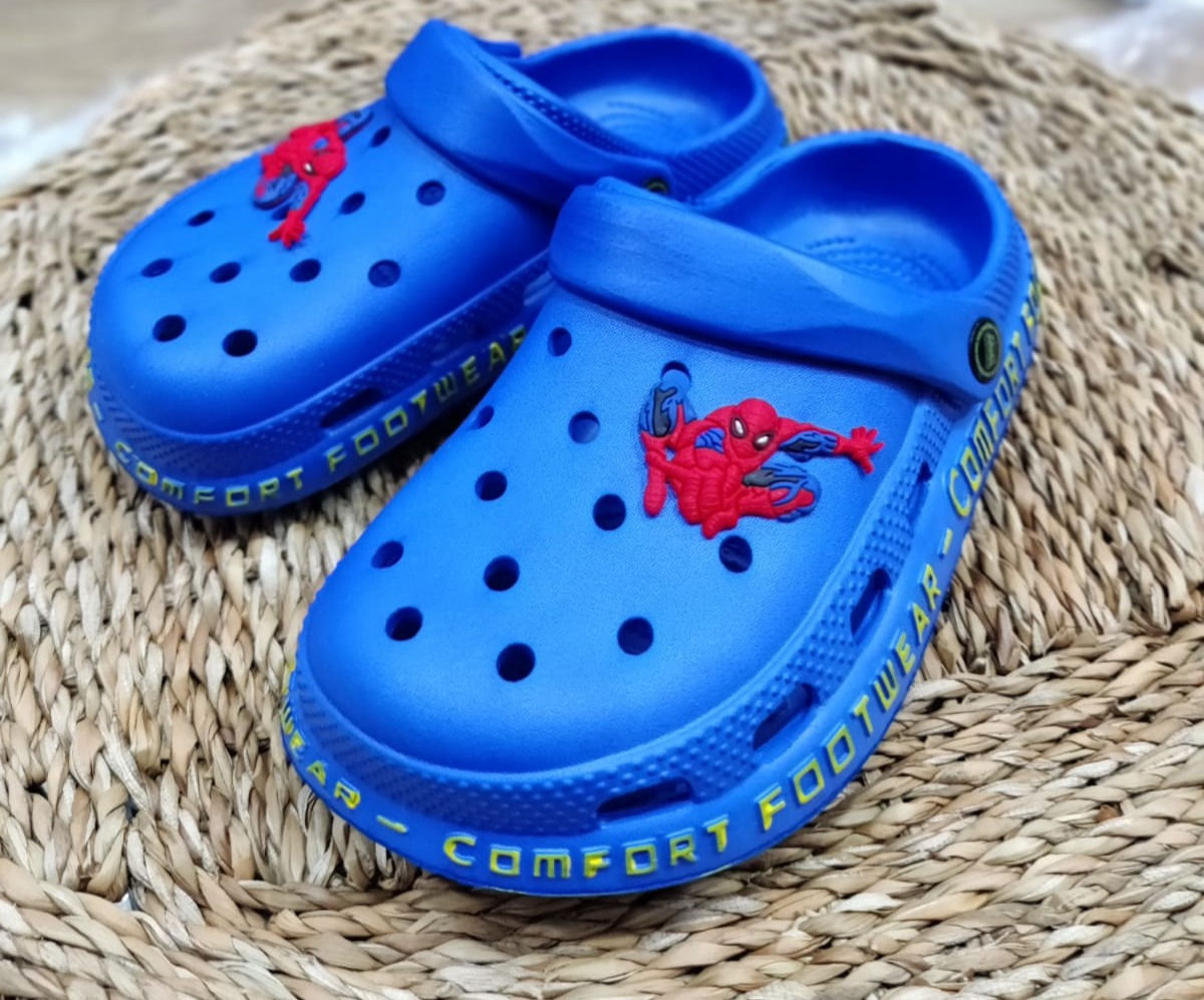 SPIDEY CROCS - BLUE