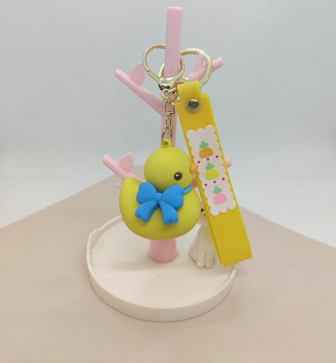 DUCK KEYCHAIN - YELLOW