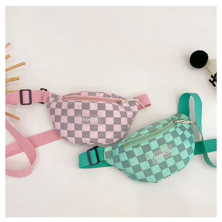 Thumbnail: KIDLINGSS CHECKS PRINTED PREMIIUMCROSS BODY BAG -