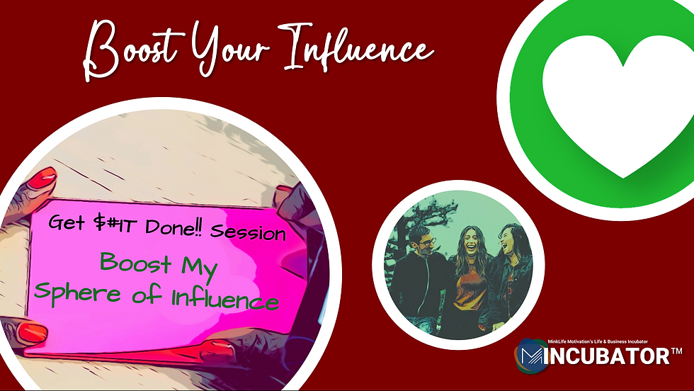🟢 😂Boost My Sphere of Influence