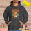 Thumbnail: Capybara Hoodie for Mindfulness and Fitness, Unisex Sweatshirt, Fun Yoga Apparel