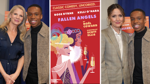 Broadway Girls’ Night with Kelli O’Hara and Rose Byrne a Fallen Angels Press Day