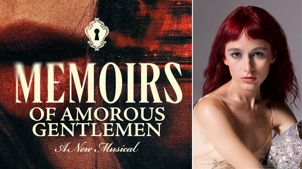 Sophia Anne Caruso to Lead World Premiere of Duncan Sheik’s Memoirs of Amorous Gentlemen