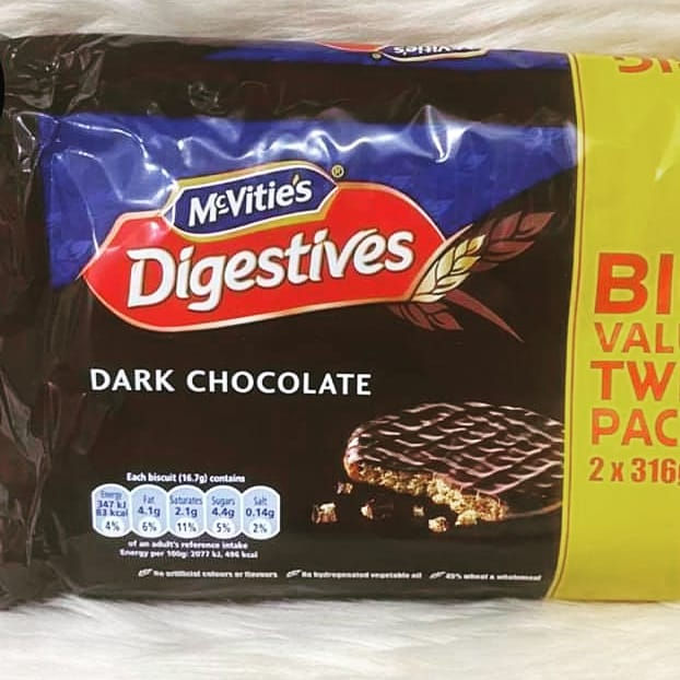 Digestives Dark chocolate (632g)