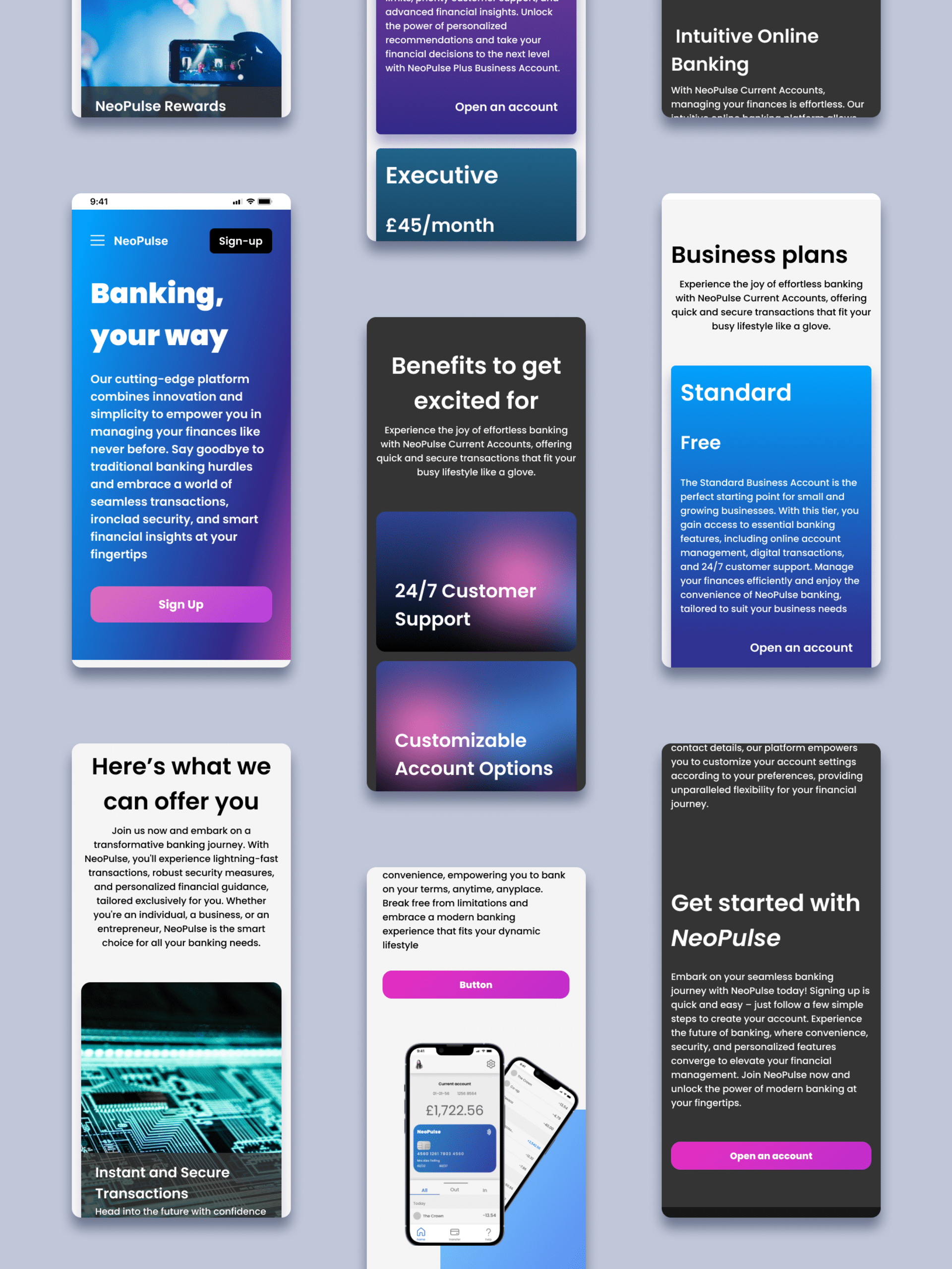 mobile screens